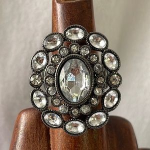 ❤️‍🔥Gunmetal stretch ring